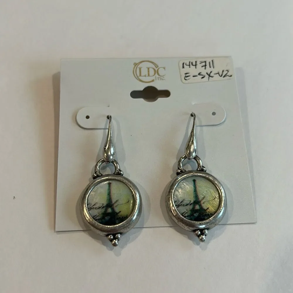 NWOT Patricia Nash Silver Vintage Earrings